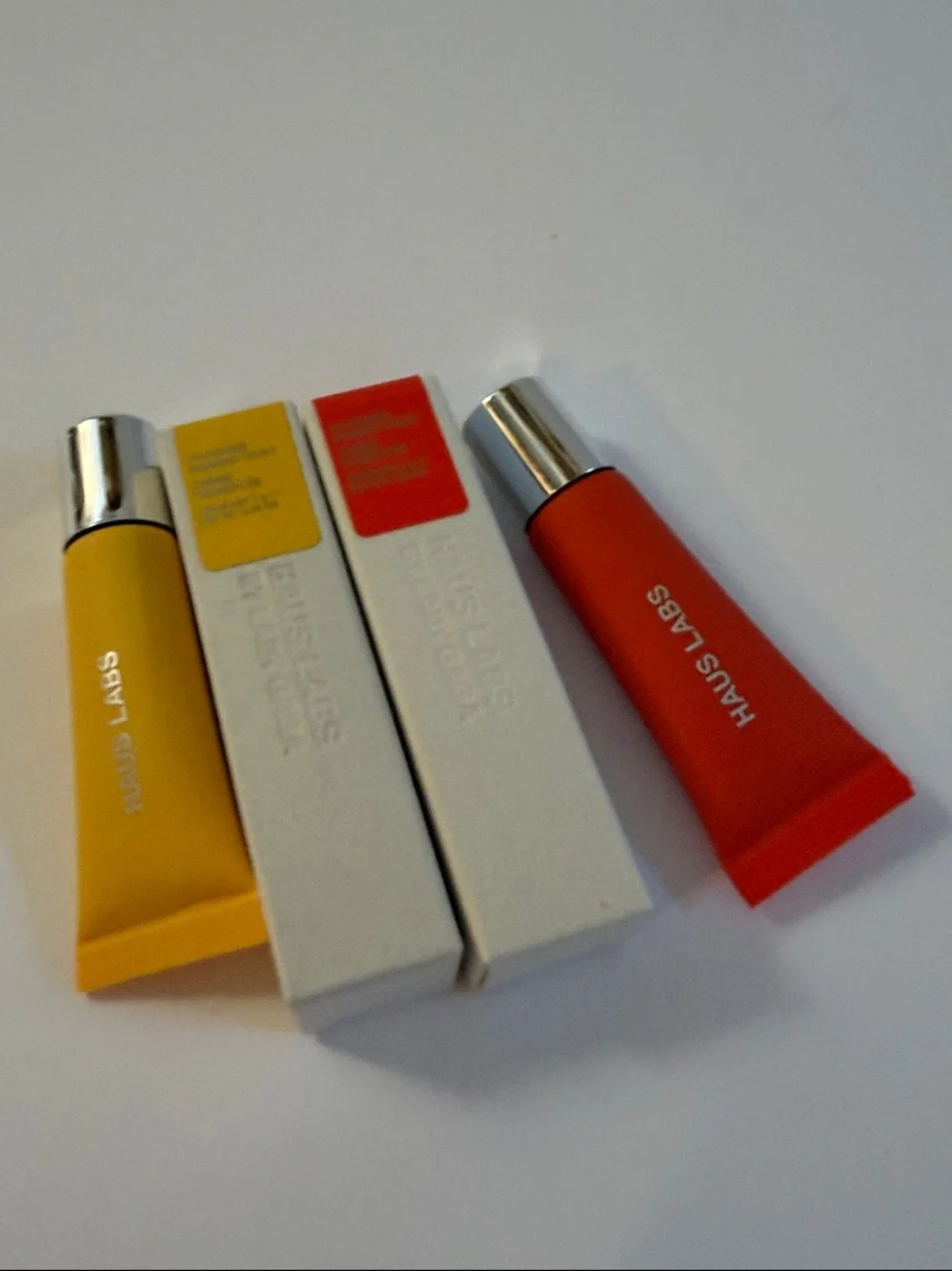 Haus Labs By Lady Gaga Cream Pigment Duo — Citrine Matte & Flame Matte